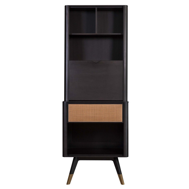 Pembrook Solid Wood Armoire Desk with Hutch AllModern